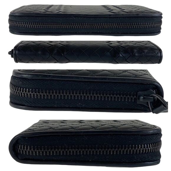 Bottega Veneta Intrecciato Leather Long Wallet